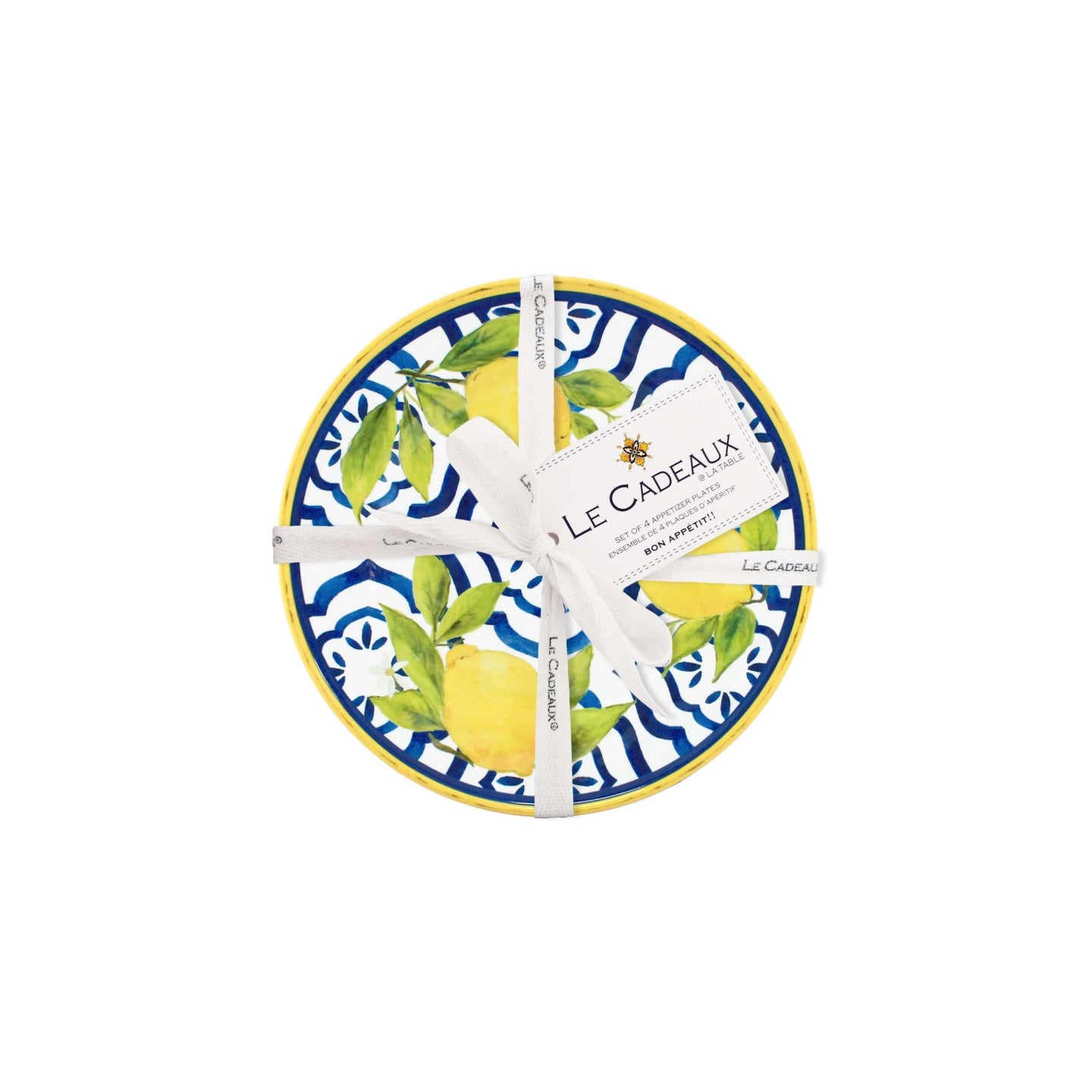 Le Cadeaux | Palermo Appetizer Plates (Set of 4)