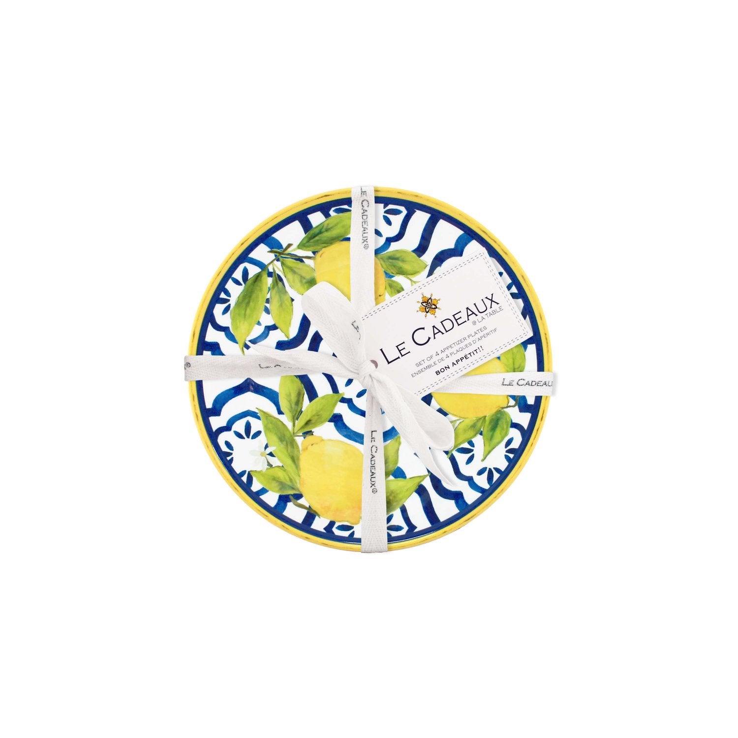 Le Cadeaux | Palermo Appetizer Plates (Set of 4)