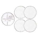 Le Cadeuax | Rustica Antique White Appetizer Plates (Set of 4)