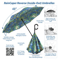 RainCaper Van Gogh Reverse Umbrellas