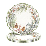 Winter’s Forest Melamine Plates - Set of 4