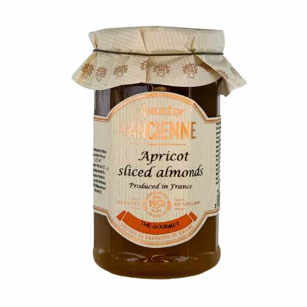 Apricot & Sliced Almond Jam – Made in France
