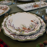 Winter’s Forest Melamine Plates - Set of 4