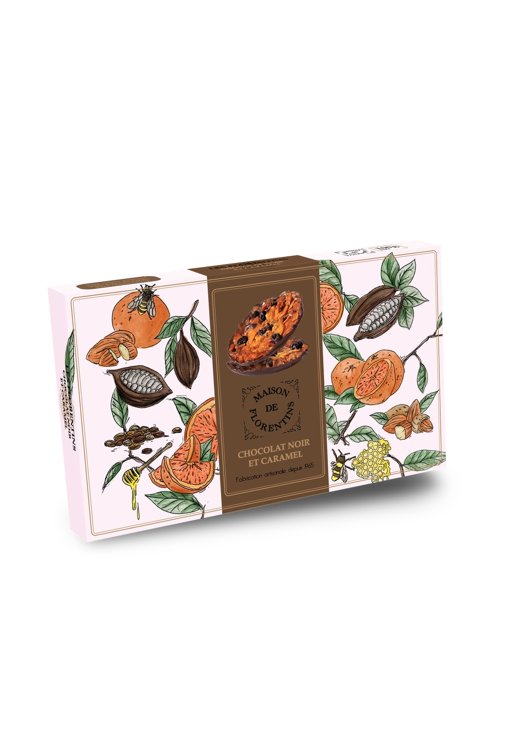 Florentines with Salted Butter Caramel & Dark Chocolate – Maison de Florentins (Box of 12)