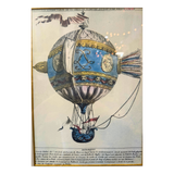 “La Minerve” — Vintage French Hot Air Balloon Print
