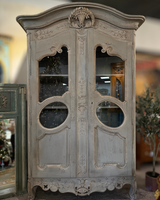 Hand-Carved French Armoire from Meyrargues