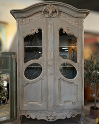 Hand-Carved French Armoire from Meyrargues