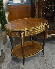 19th Century French Marquetry Side Table