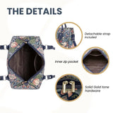 William Morris Strawberry Thief Blue Tapestry Duffel Bag