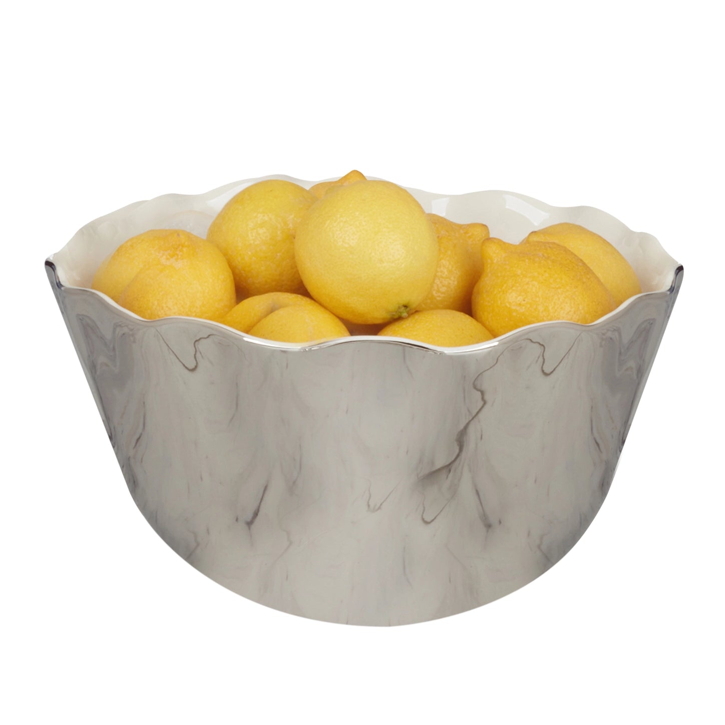 Silver Coast Deep Bowl – 10.25" × 5.5"