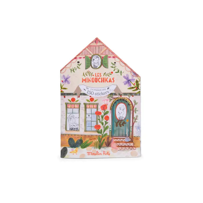 Moulin Roty Les Minouchkas Coloring & Sticker Book