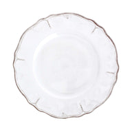 Le Cadeuax| Rustica Antique White Dinner & Salad Plates (Set of 4)