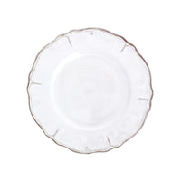 Le Cadeuax| Rustica Antique White Dinner & Salad Plates (Set of 4)