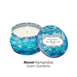 Monet Water Lilies Scented Candle Collection – Set of 4