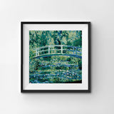 Waterlilies and Japanese Bridge, Claude Monet - Paint Kit