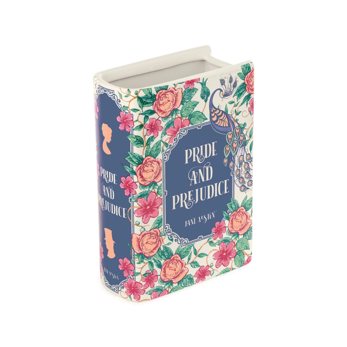 Pride and Prejudice Ceramic Book Vase