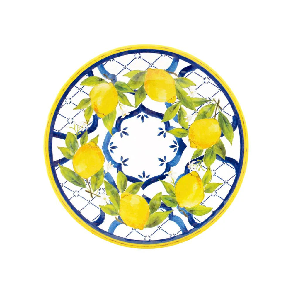 Set of 4 Le Cadeaux Palermo Melamine Plates