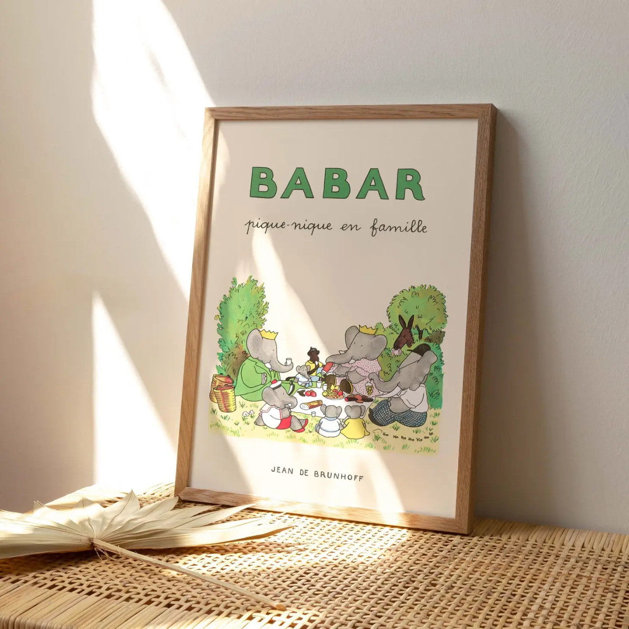 "Babar's Family Picnic" Poster