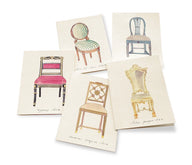 French Furniture Note Cards