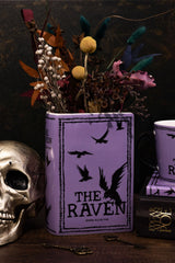 The Raven Large Ceramic Book Vase