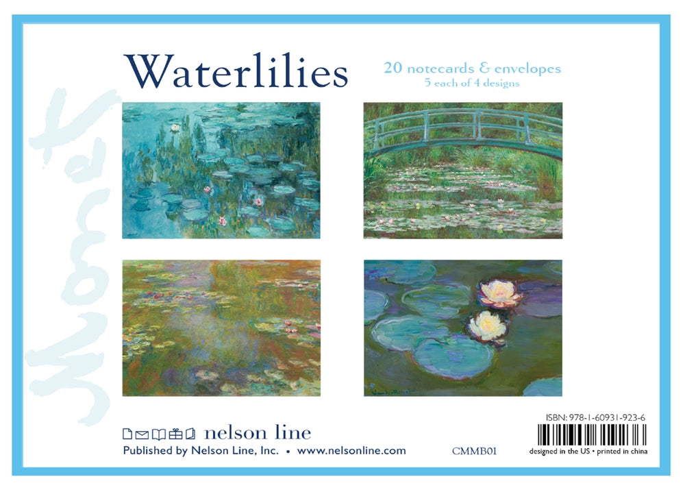 Claude Monet Water Lilies Notecard Box Set