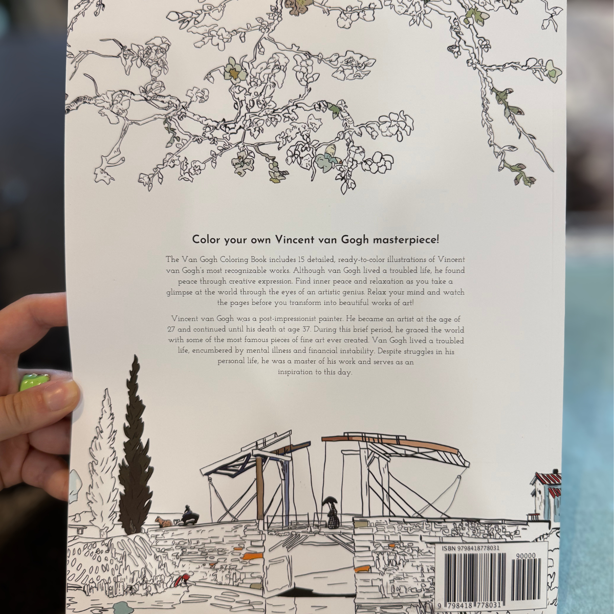 The Van Gogh Coloring Book: Color Your Own Masterpiece