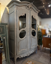 Hand-Carved French Armoire from Meyrargues