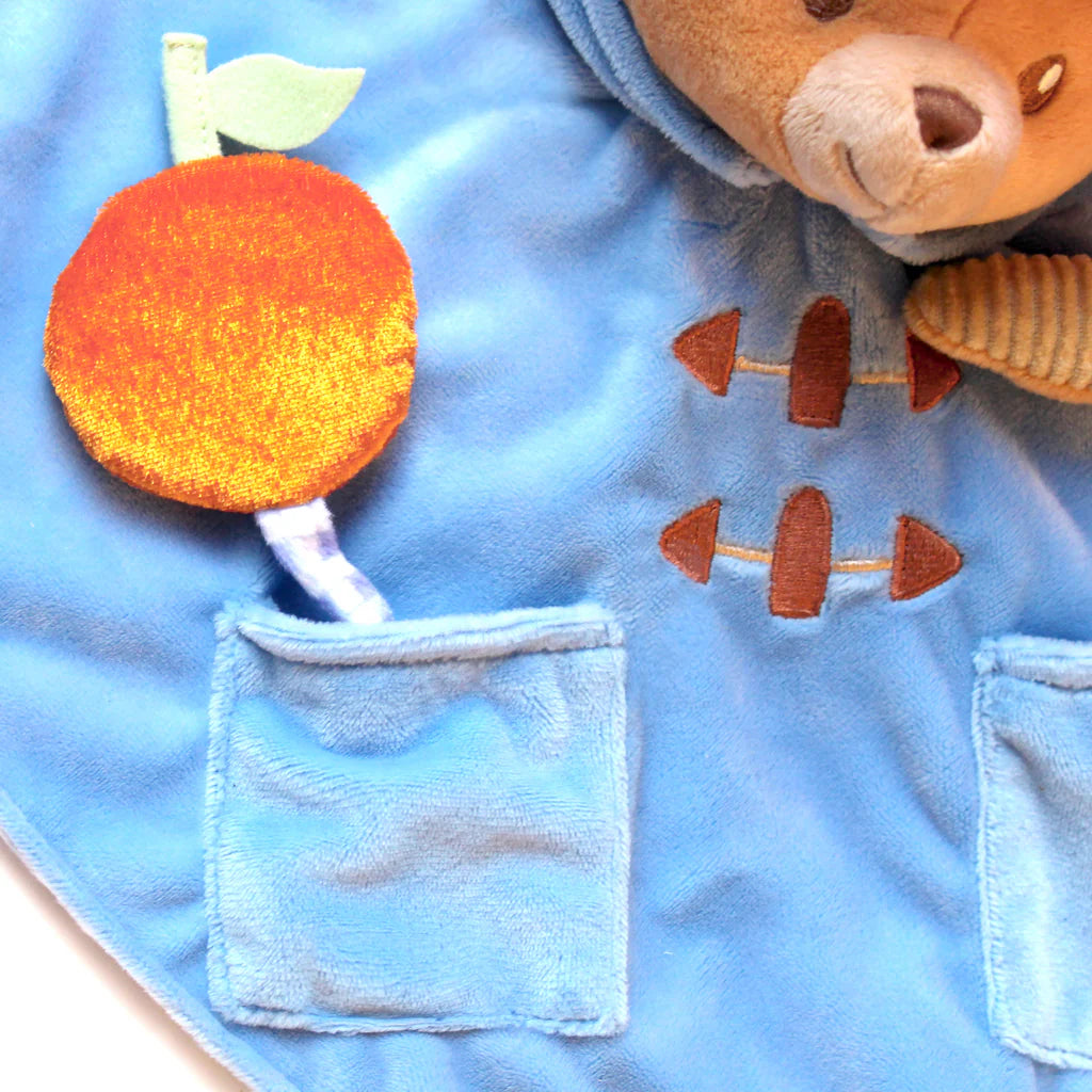 Paddington Baby Blankie – Soft Plush Security Blanket for Babies