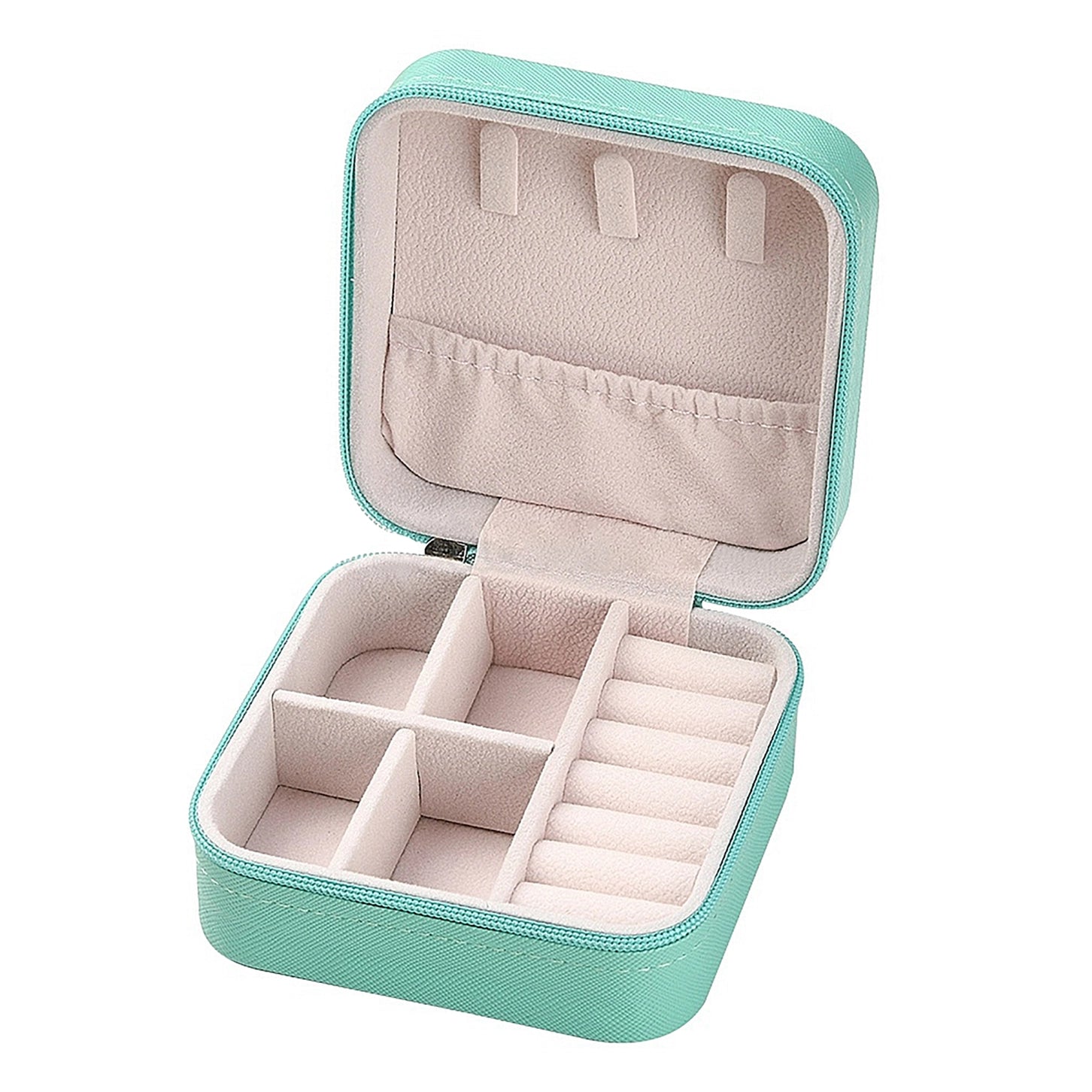 Blue Audrey Travel Jewelry Box