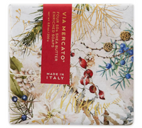 Via Mercato Natale Shea Butter Soap Collection — Gift Set of 4