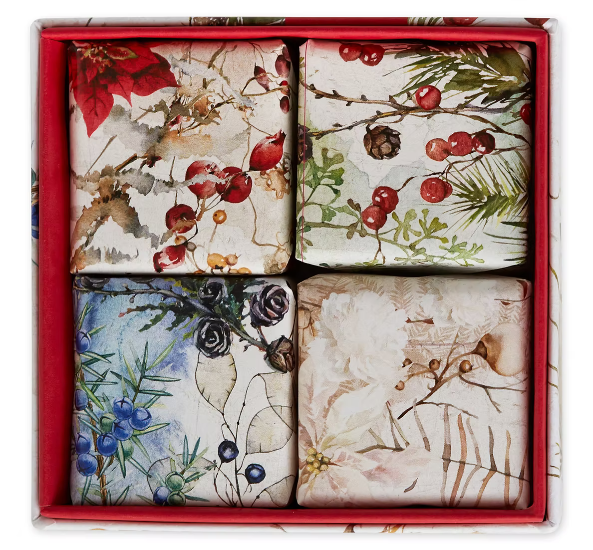 Via Mercato Natale Shea Butter Soap Collection — Gift Set of 4