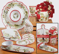 Melamine Oval Tray & Dip Bowl Set