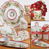 Christmas Gatherings Melamine Chip & Dip Platter