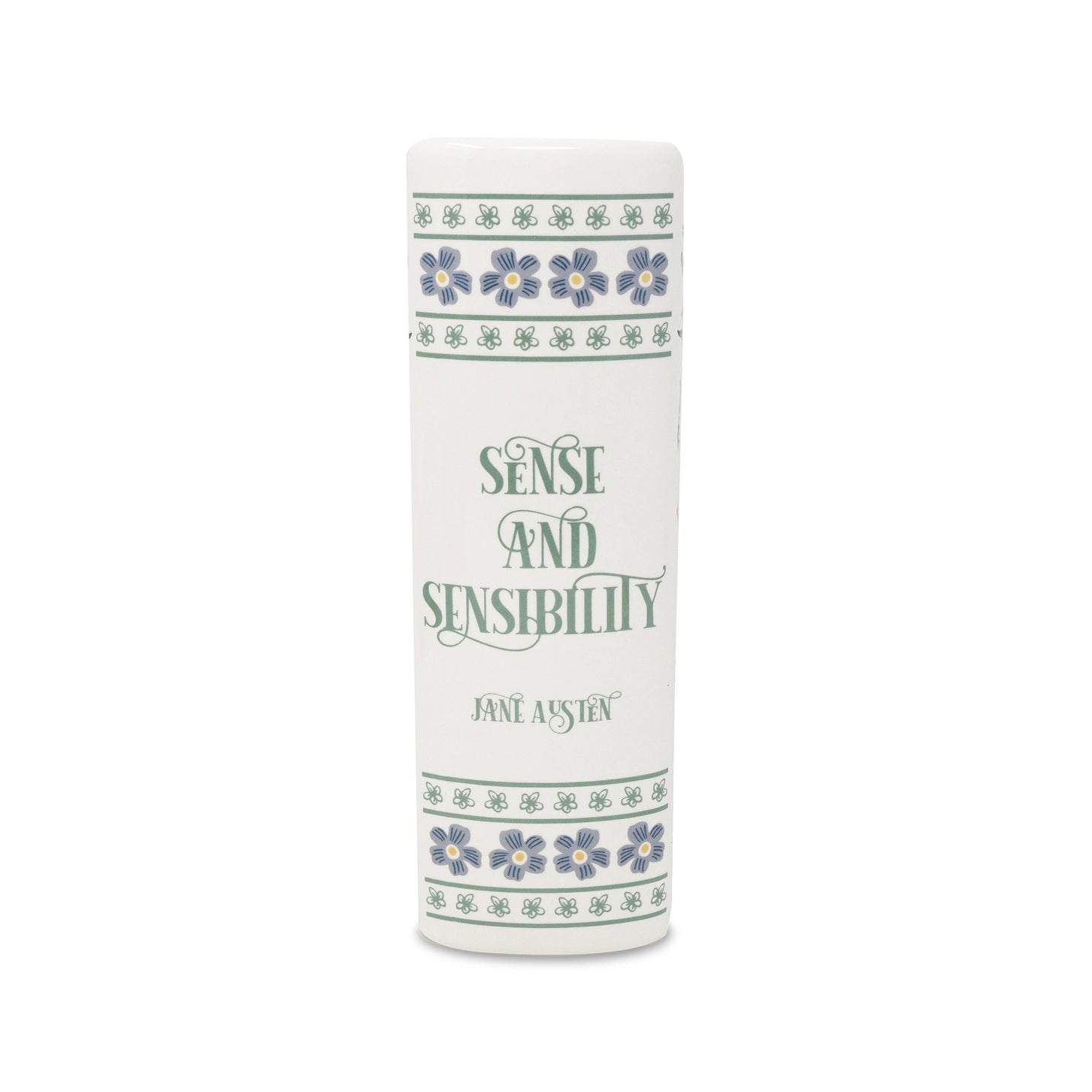 Sense and Sensibility Ceramic Book Vase