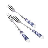Spode Blue Italian Pastry Forks