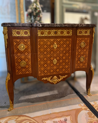19th Century French Marquetry Commode