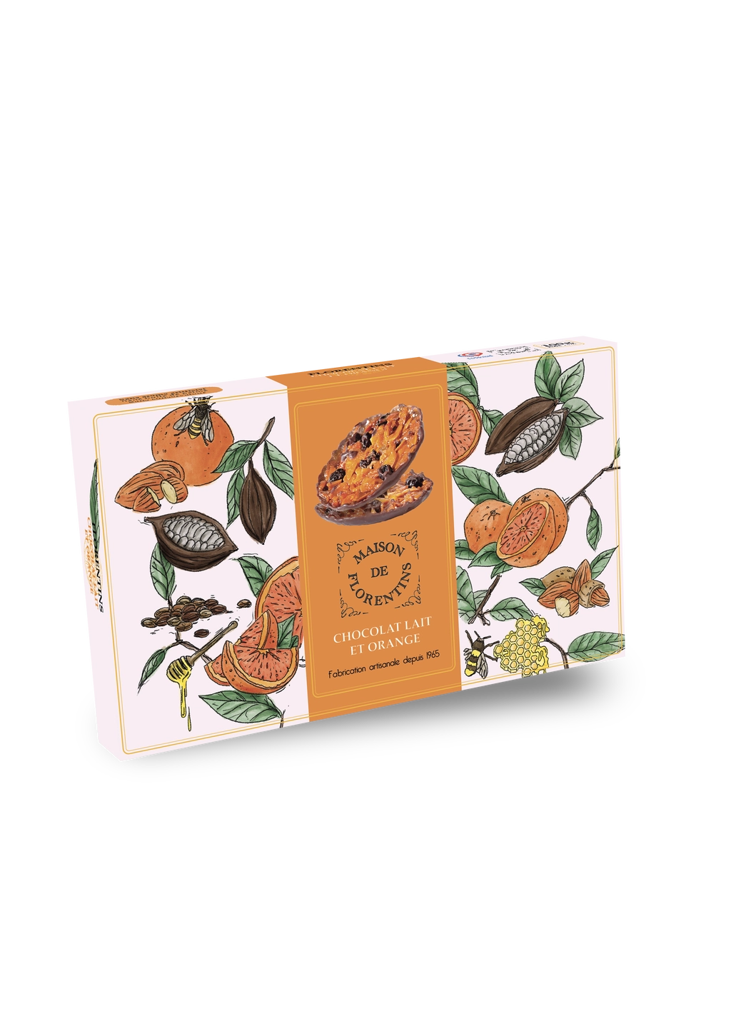 Maison de Florentins Orange & Milk Chocolate Florentines