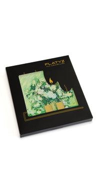 Flatyz Van Gogh Still Life with Roses Flat Candle