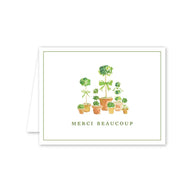 "Merci Beaucoup" Topiary Card