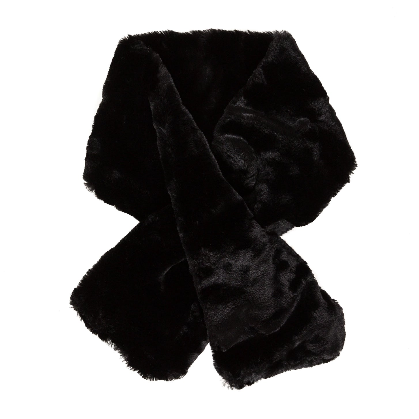 Luxe Faux Fur Pull-Through Scarf