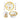 Doux Comme du Miel ("Sweet as Honey") 5-Piece Children's French Dinnerware Set