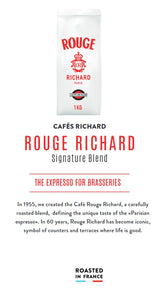 Cafés Richard Rouge Richard Whole Bean Coffee – 8.8 oz