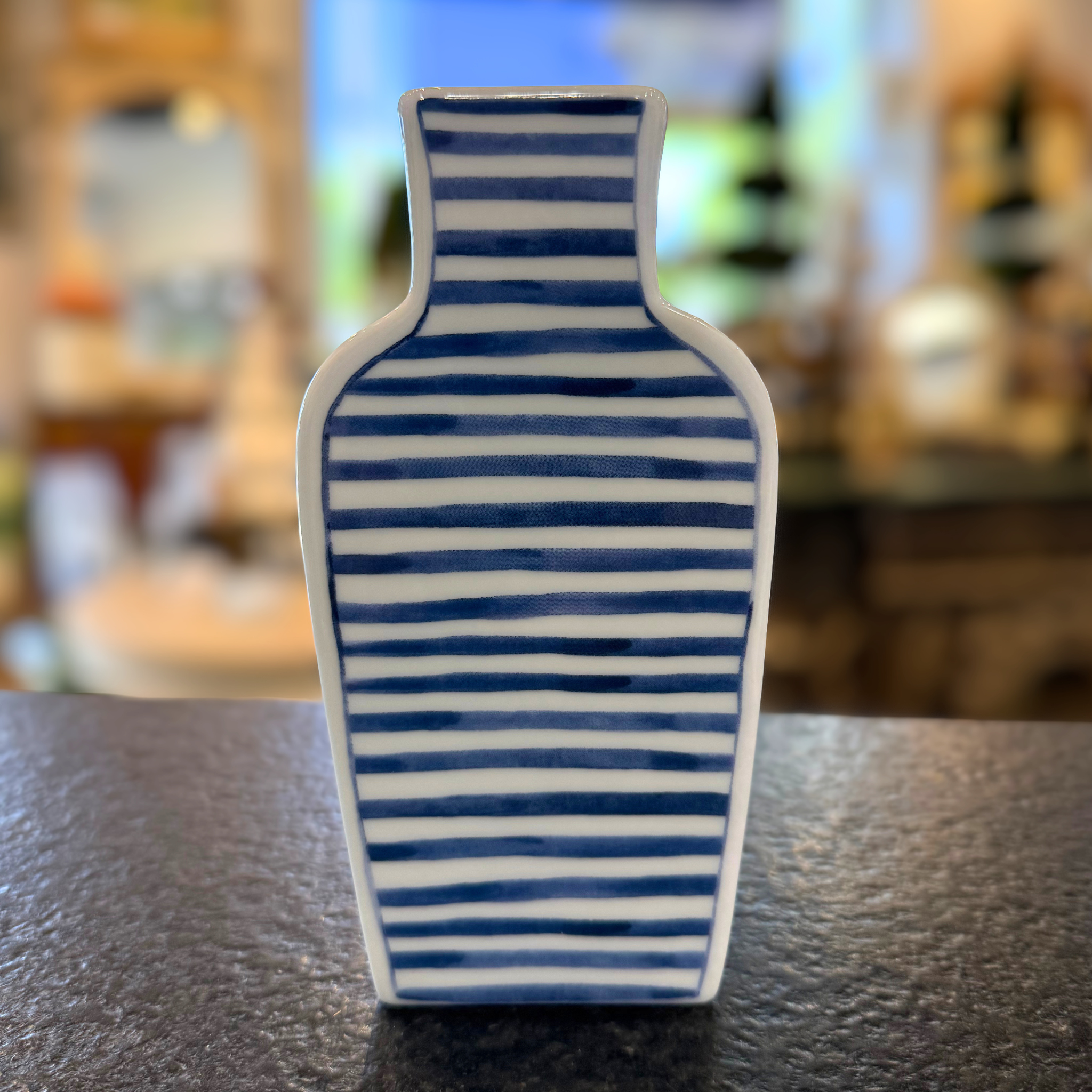 Well Versed Blue Porcelain Vase
