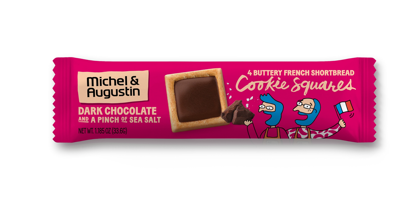 Michel & Augustin French Cookie Squares – Pack of 3