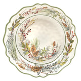 Winter Forest Christmas Large Melamine Serving Bowl