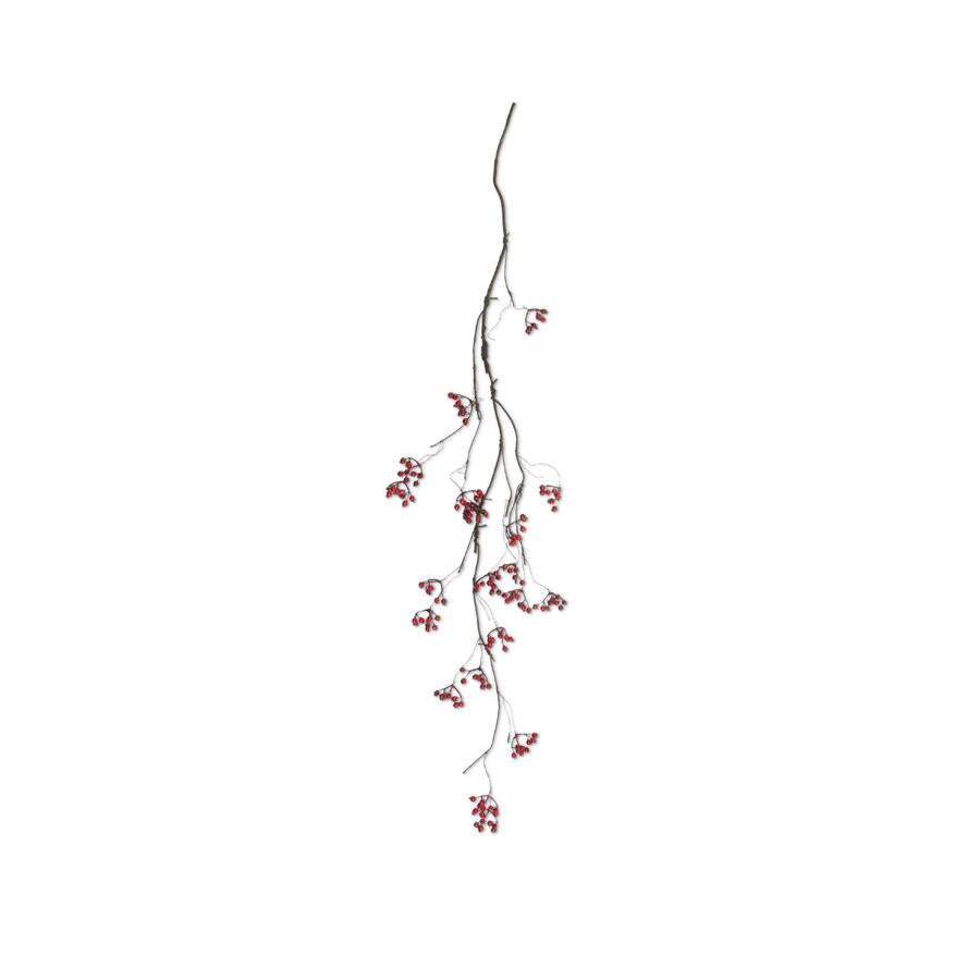 53” Red Berry Garland