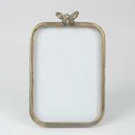 Antique-Style Gold Bee Photo Frame