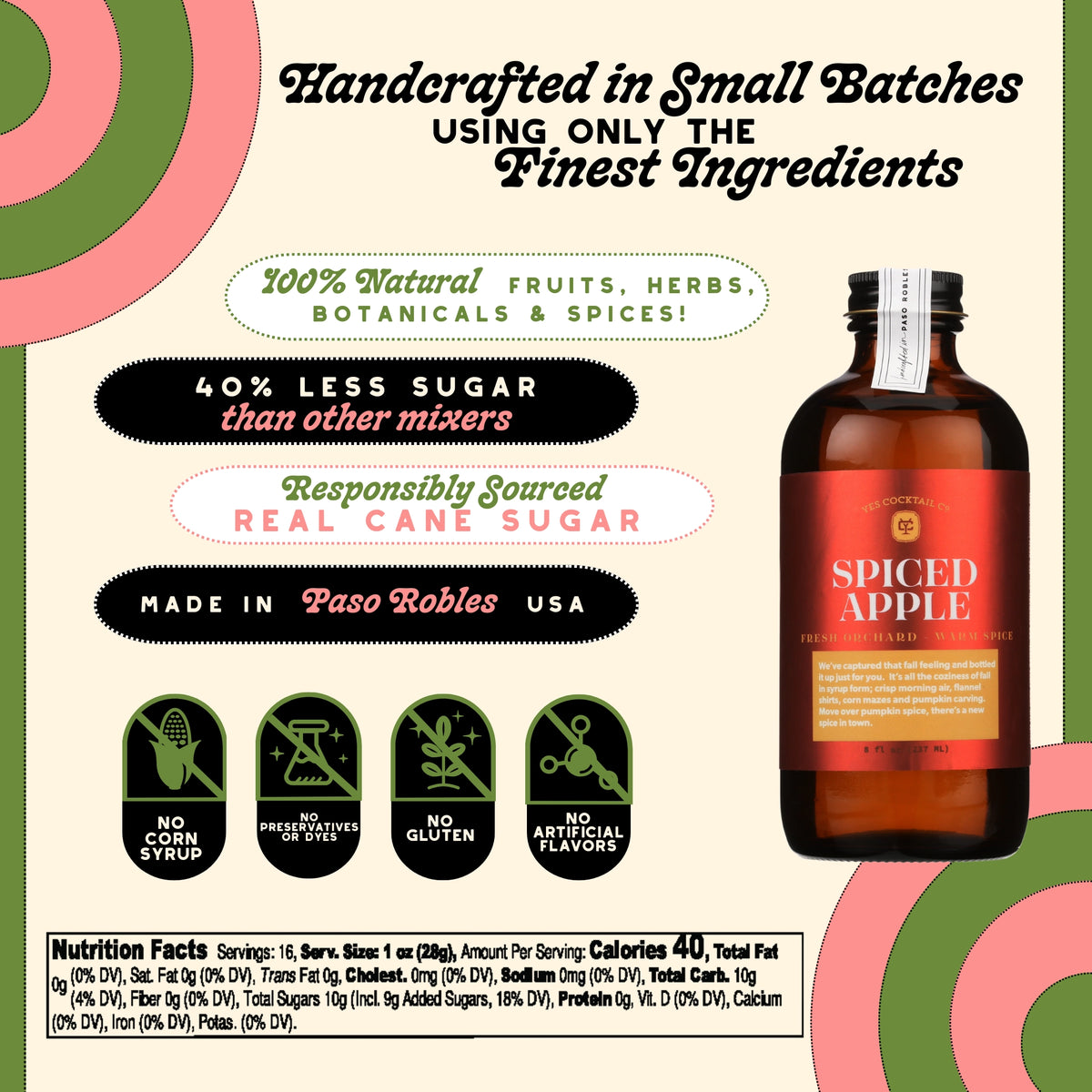 Spiced Apple Cocktail Syrup