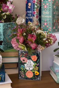 The Secret Garden Small Ceramic Book Vase