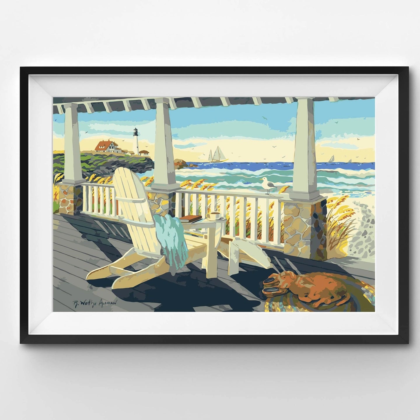 Paint By Numbers | Beach and Sea